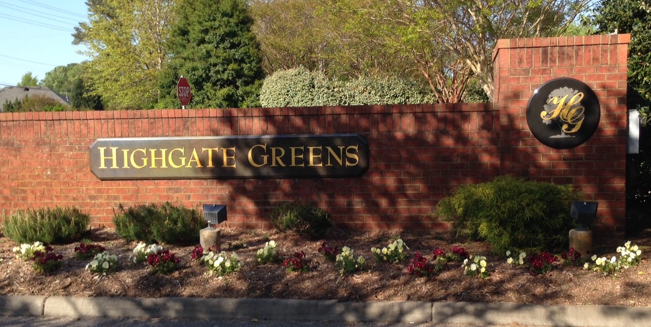 to Highgate Greens! Highgate Greens Home Owners Association